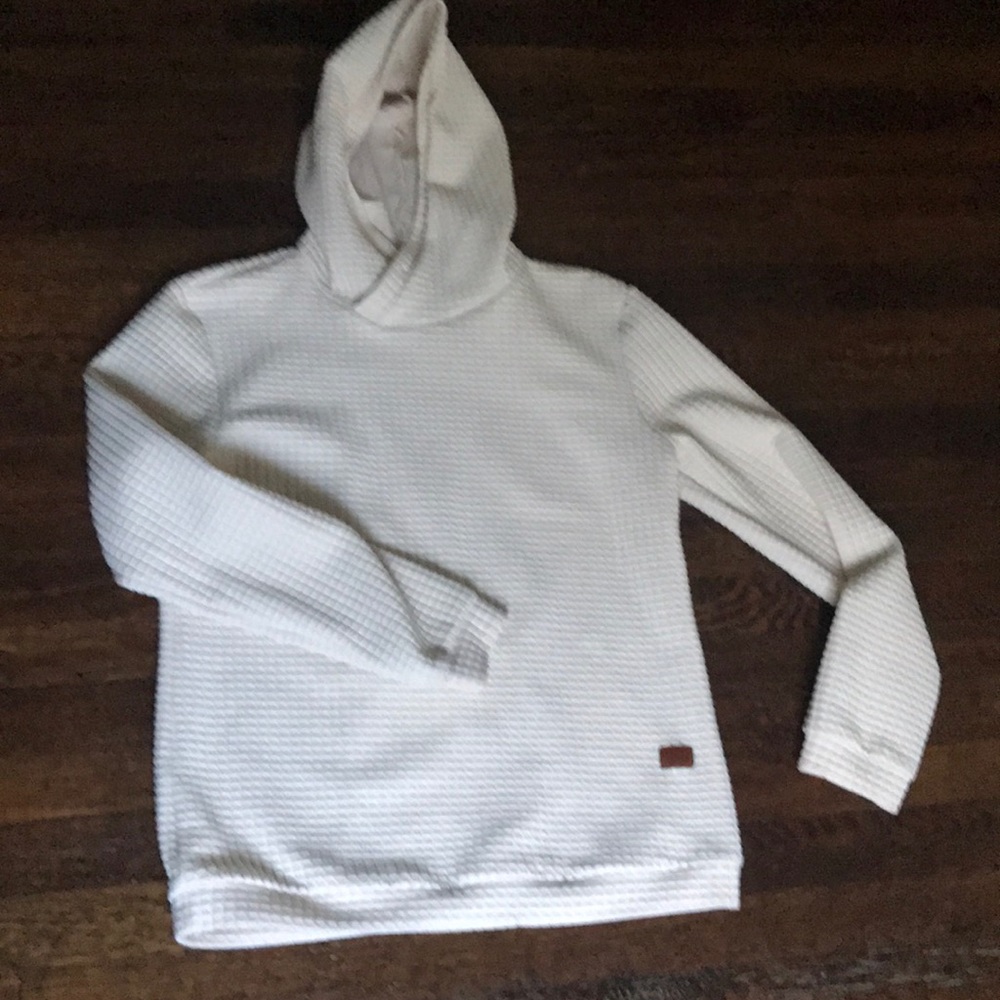 Cozy cream color hoodie
